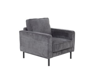 Norwich Fauteuil - fabric Lara 026 Dusty Grey