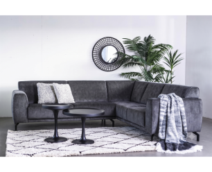 SEVN Carmen modulaire hoekbank - Adore antraciet - 270x240 cm- zelf samen te stellen