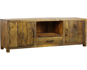 TV-meubel Brent gerecycled hout naturel - 160 x 40 x 55 cm
