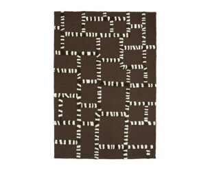 Carpet StripeScape 290x190cm - brown | BY-BOO