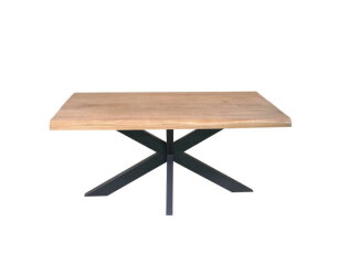 Boomstamtafel Dakota Naturel Mangohout 140 cm