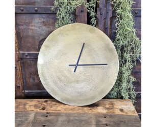 Brass Antique Round Clock