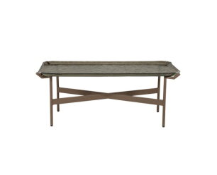 Coffee table Liri 98.5x58.5cm - bruin | BY-BOO