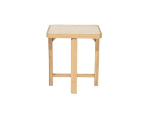 Bijzettafel Vidar 40x40cm - naturel | Eleonora