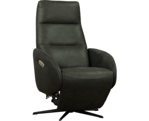 Elektrische relaxfauteuil Tristan - Bull Antraciet 67 - sta-op functie en accu
