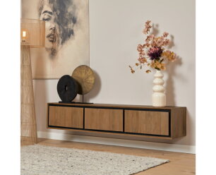 Zwevend tv meubel RichWood | 160 cm