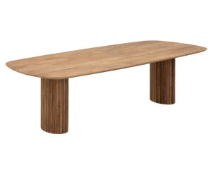 Dining table Lagoon TEAK danish oval 270,76x270x110 cm, teakwood