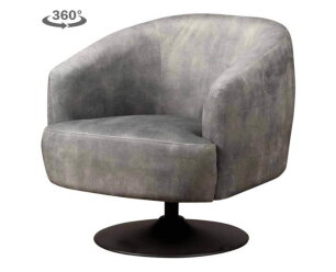 Barga Fauteuil - Bliss 4 grey (draaibaar)