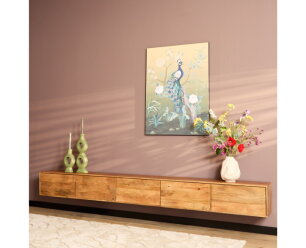 Zwevend tv meubel Vision Naturel | 280 cm