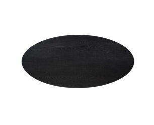 Eiken Blad Ferris Ovaal 280 cm Zwart