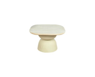 Barza Salontafel gebroken wit 62 cm