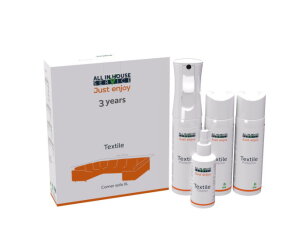 All In House Vlekken en constructieservice 3 Jaar garantie - Textiel Kit - Hoekbank XL of U-bank