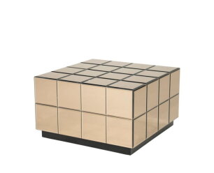 Coffee table Flectron 60x60cm - bruin | BY-BOO