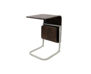 Belize laptoptafel met houten tijdschriftenhouder - Welcome Home Collection