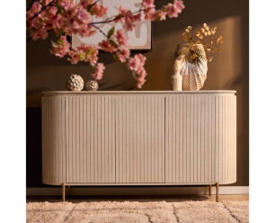 Dressoir Solana Zand Mangohout 165 cm