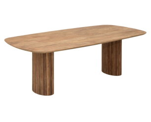 Dining table Lagoon TEAK danish oval 240,76x240x110 cm, teakwood