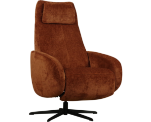 Relaxfauteuil Tosca - Stella Hazel 96 - handmatig en verstelbaar hoofdkussen