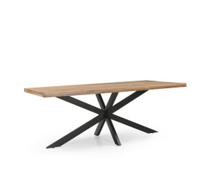 Eetkamertafelblad Rechthoek 25+25 220