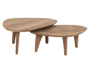 Bliss salontafel pebble teak