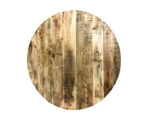 Rond Tafelblad mangohout 110 cm