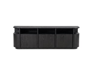 TV meubel Oslo 182x42cm - zwart | Eleonora