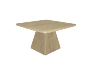 Asti Eetkamertafel vierkant naturel 130 cm