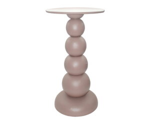 Gouda plant table, &Oslash;51, H98, Biscuit - Formaggio Collection