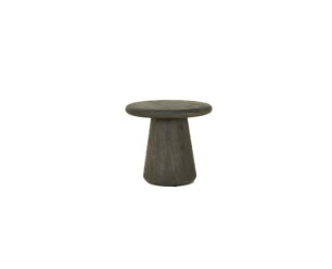 Asti Bijzettafel rond olijfbruin 60 cm