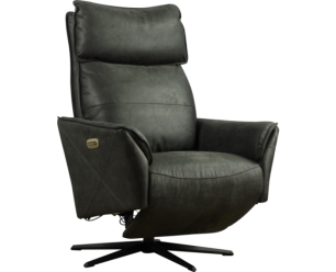 Elektrische relaxfauteuil Toon - Bull Antraciet 67 - 2 motoren en accu