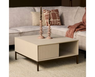 Salontafel Madison Sand | 80 cm | Vierkant
