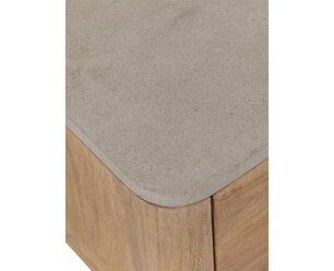 Nova tv meubel small  travertin top