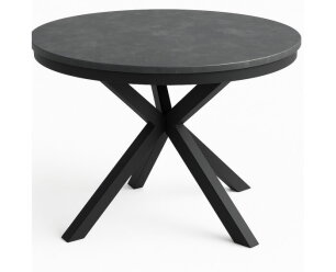 Tuintafel Milano rond &Oslash;120cm - Antraciet