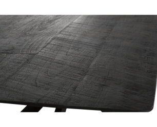 Timeless Black eettafel Curves 210 cm