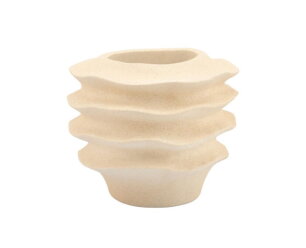 Planter Riva small - wit | BY-BOO