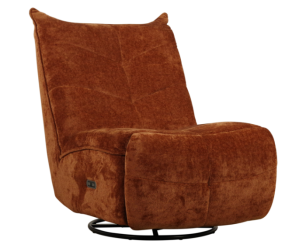 Elektrische relaxfauteuil Thirza Stella Hazel 96 met schommelfunctie en accu