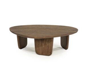 Salontafel Maud large 100x85cm - lichtbruin | Eleonora