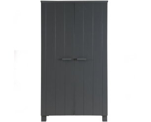 Dennis Kast Grenen Steel Grey Geborsteld [fsc] - WOOOD