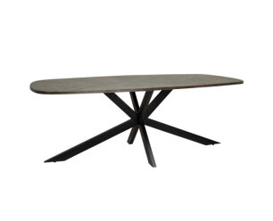Silvi Eetkamertafel olijfbruin 220 cm