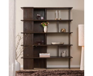 Wandkast Lina Mangohout Bruin 150 cm