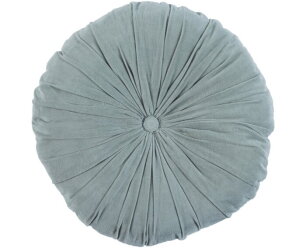 Halo Kussen Rond Micro Velvet Pale Green Ø45cm - BePureHome