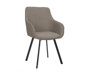 Borgo Armstoel - Bjorn 34 beige-grey (draaibaar)