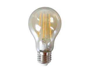 Lichtbron LED [A60] filament peer - Amberkleurig glas