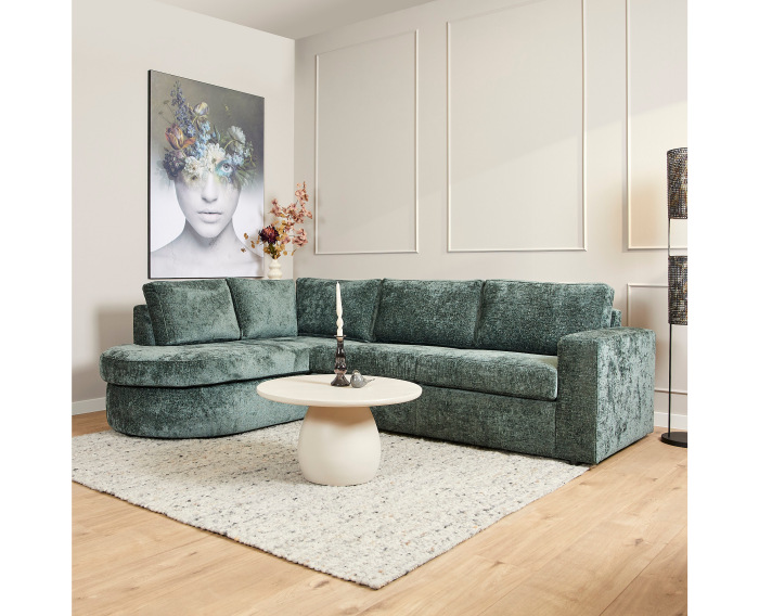 MySofa Alma | Divan Links + 2,5 zits | Green