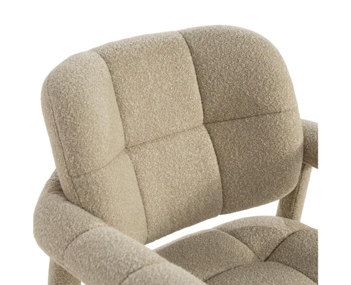 Lounge chair Knox - taupe | BY-BOO