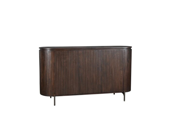 Dressoir Solana Bruin Mangohout 165 cm