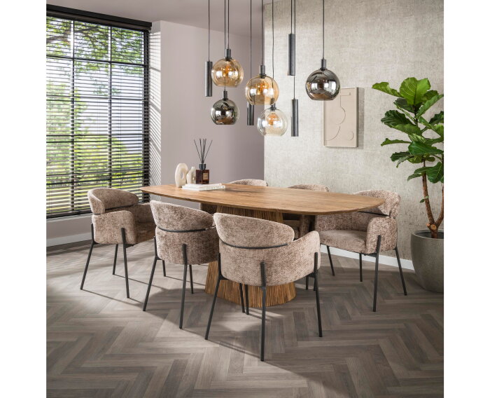 Hanglamp Sfera Tricolore 5+4L - Artic zwart