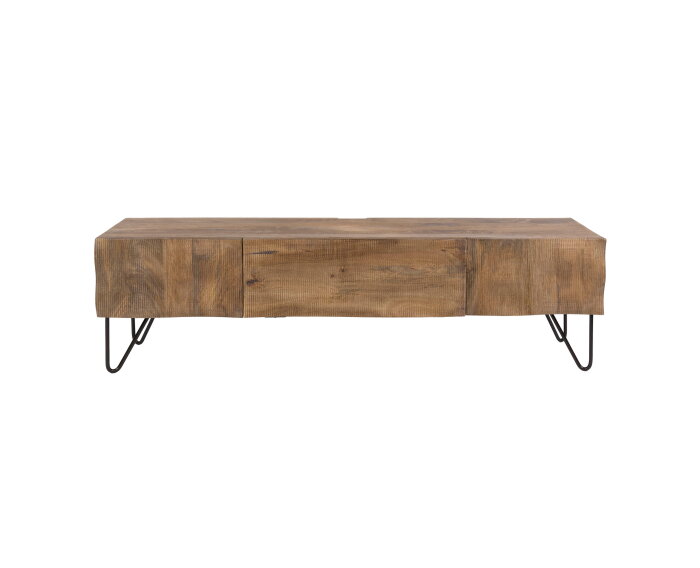 TV-meubel Ocean - Massief mango zand