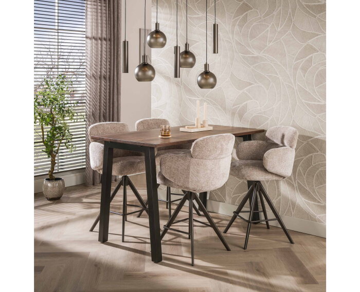 Bartafel Edge Pure 147 - Massief acacia bruin