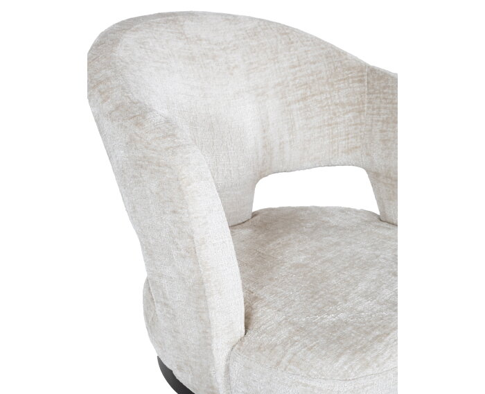 Eetkamerstoel Friso Natural - draaipoot 360 - Unique Collection