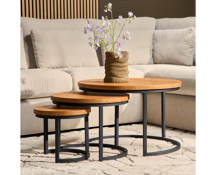 Salontafel set van 3 'Triplet'